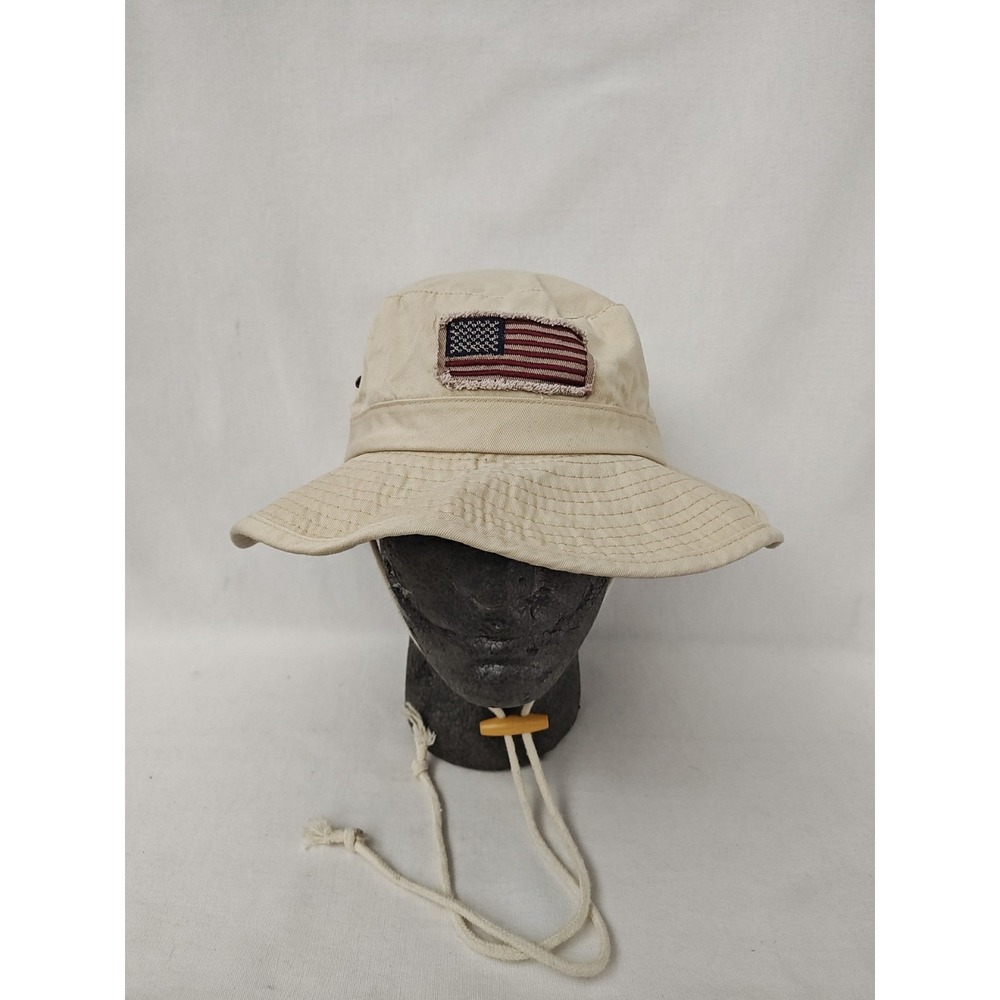 Panama Jack Men's Boonie‎ Hat Cap Sz Large Tan Outdoor Beach Sun Fishing Hike